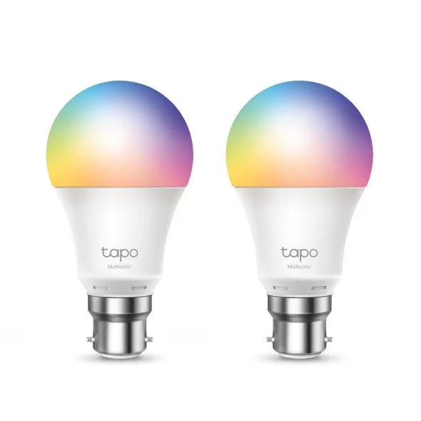 Tapo Smart Wi-Fi Light Bulb, Multicolor - Tapo L530B - Bulk Pack 2 — product photo
