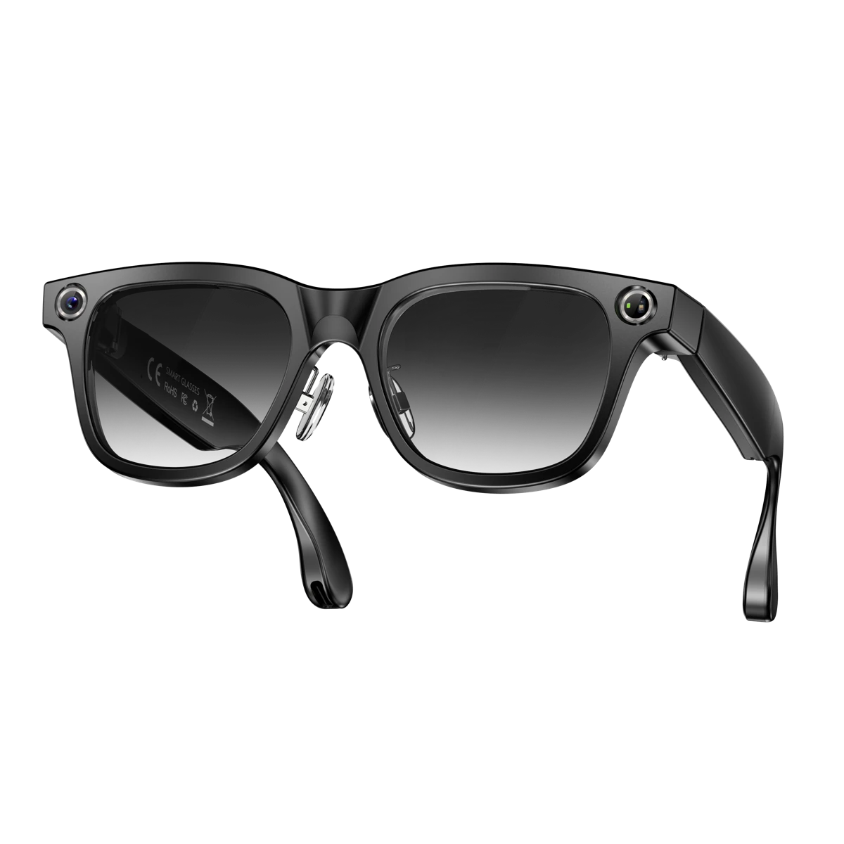 W660 camera smart glasses in black, supplier product photo